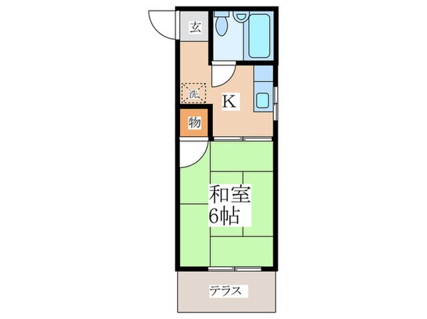 イム－ヴル偕山の物件間取画像